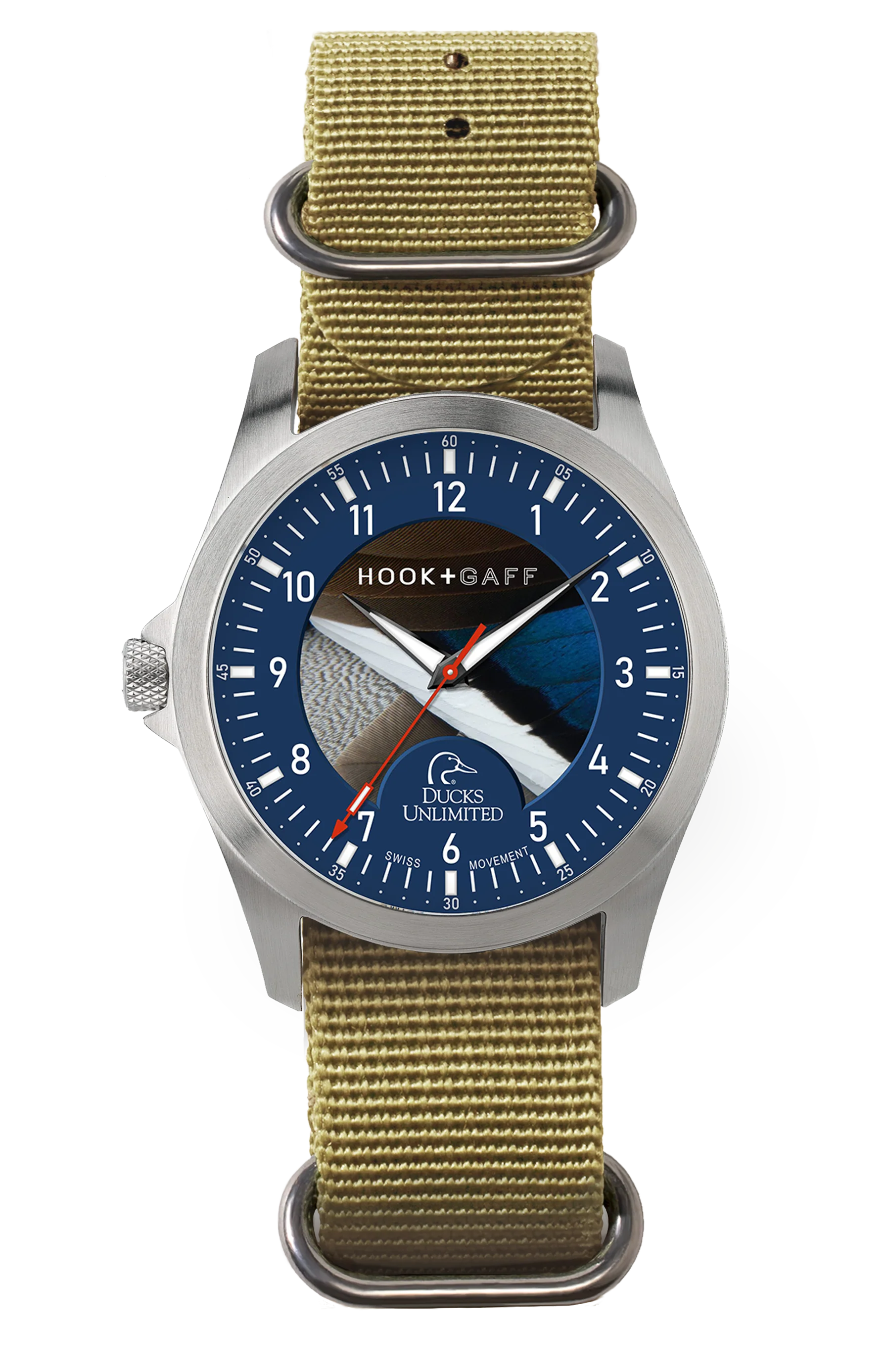 Ducks Unlimited Watch - Mallard Feather Dial - Image 35