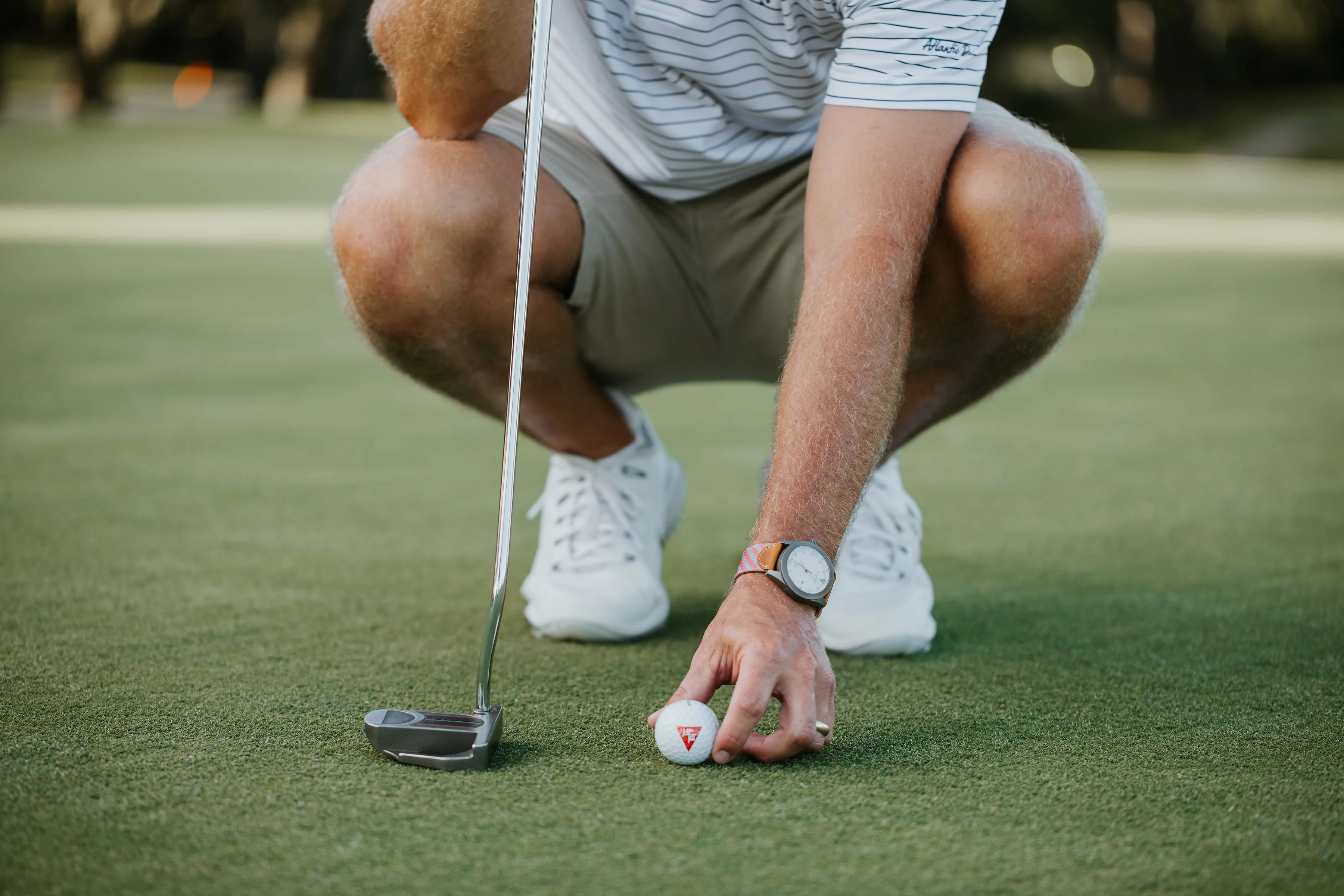 Golf Watch - White Dial - Image 3