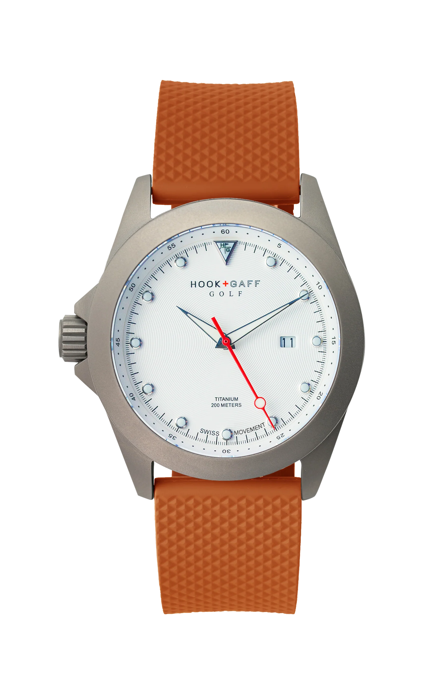 Golf Watch - White Dial - Image 6