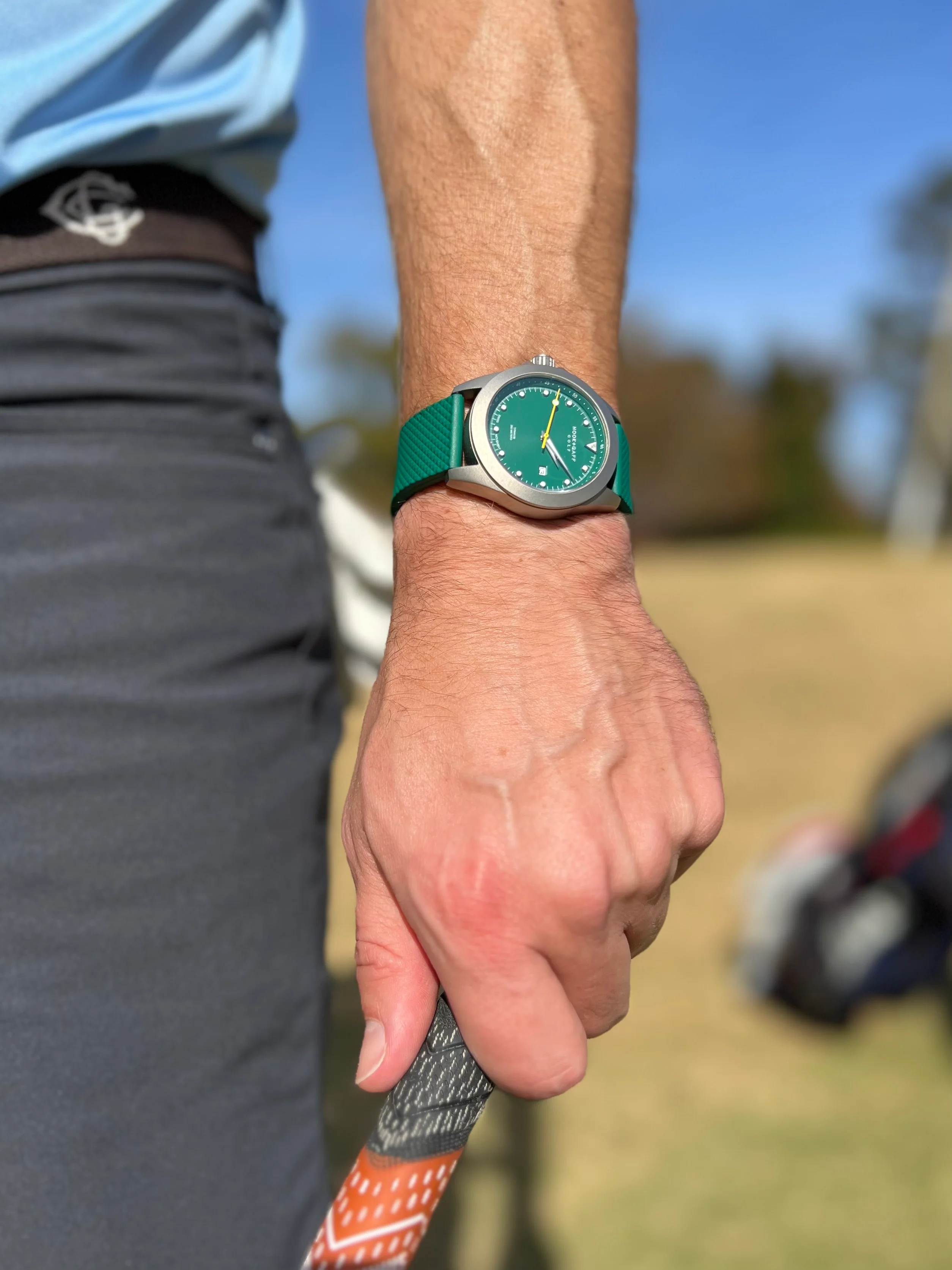 Golf Watch - Green Dial - Image 3