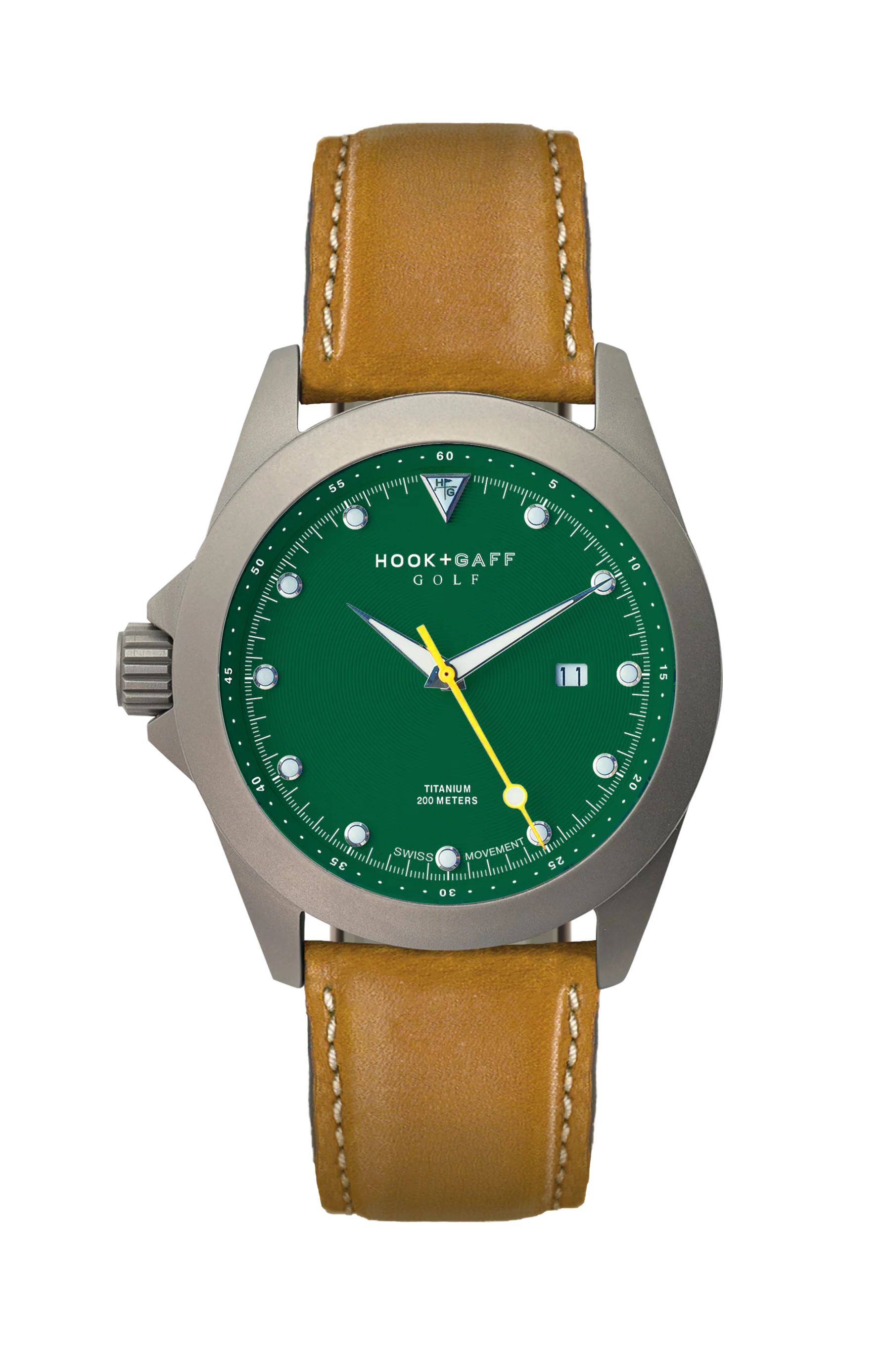 Golf Watch - Green Dial - Image 7
